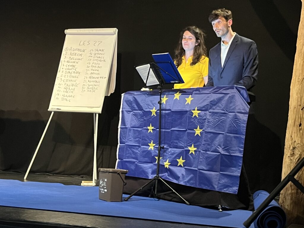 Résidence théâtrale pour la pièce Europe